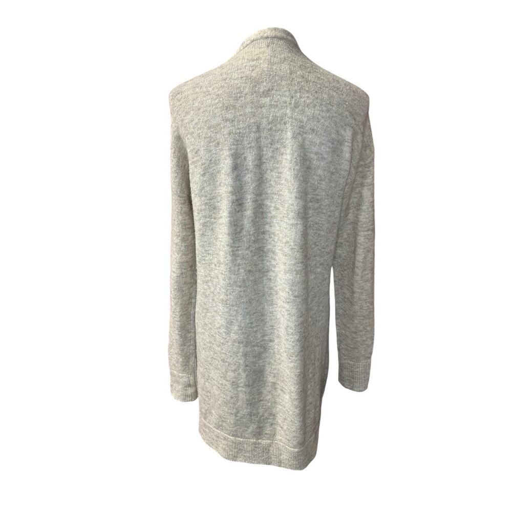 Aritzia Wilfred Free Aronson Alpaca Wool Blend Oatmeal Color Cardigan sz Small - Picture 6 of 10